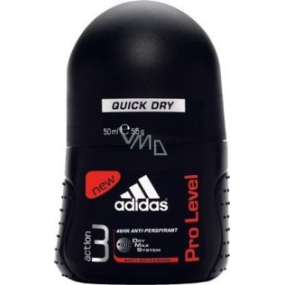 Adidas Action 3 Pro Level kuličkový antiperspirant deodorant roll-on pro muže 50 ml Adidas Action 3 Pro Level kuličkový antiperspirant deodorant roll-on pro muže 50 ml
