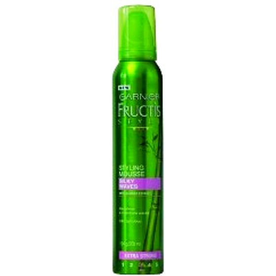 Garnier Fructis Style Silky Waves Extra Strong stylingová pěna 200 ml