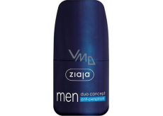 Ziaja Men Duo Concept kulkowy antyperspirant dezodorant roll-on dla mężczyzn 60 ml