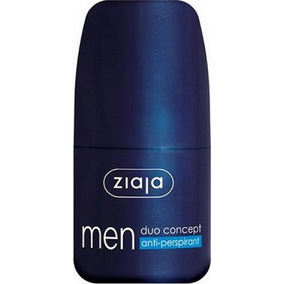 Ziaja Men Duo Concept kulkowy antyperspirant dezodorant roll-on dla mężczyzn 60 ml