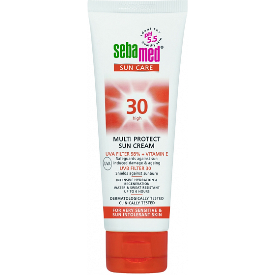 SebaMed Sun Care SPF30 krem przeciwsłoneczny wysoka ochrona 75 ml