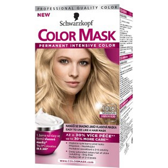 Schwarzkopf Color Mask barva na vlasy 1016 Šampaňská plavá