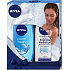 Nivea Express Hydration lehké tělové mléko pro normální až suchou pokožku 250 ml + Pure Fresh sprchový gel 250 ml, pro ženy kosmetická sada