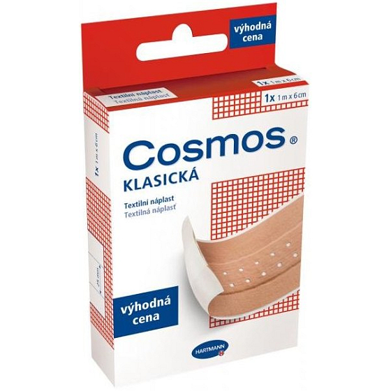 Cosmos Klasyczny opatrunek tekstylny 1 m x 6 cm