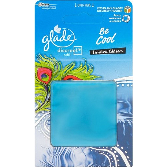 Glade Be Cool Discreet osvěžovač vzduchu náhradní náplň 8 g