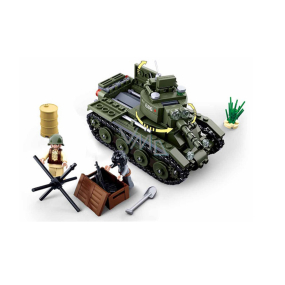 EP Line Sluban WWII Tank BT-7 stavebnice, 347 dílků, doporučený věk 6+ EP Line Sluban WWII Tank BT-7 stavebnice, 347 dílků, doporučený věk 6+