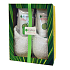 Grace Cole Tea Tree & Lime přípravek na mytí nohou 200 ml + tonikum na chodidla 200 ml + papuče, kosmetická sada