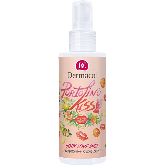Dermacol Love Mist Portofino Kiss parfémovaný tělový sprej pro ženy 150 ml