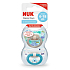 Nuk Classic Happy Days silikonové šidítko 6-18 měsíců Box