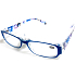 Berkeley Čtecí dioptrické brýle +2 plast světle modré stranice s obdelníky 1 kus MC2084
