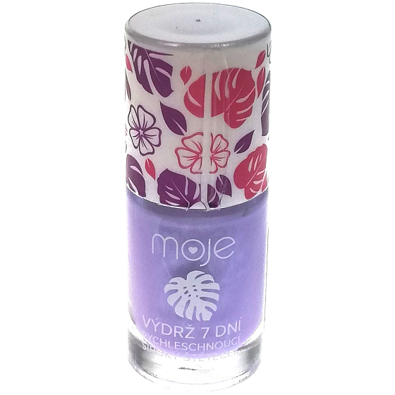Moje 7 Denní Tropic rychleschnoucí lak na nehty světle fialový 6 ml