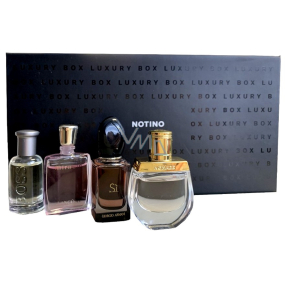 Hugo Boss Bottled toaletní voda 5 ml + Lancome Miracle edp 5 ml + Giorgio Armani Si Intense edp 5 ml + Chloé Nomade edp 5 ml, dárková sada Hugo Boss Bottled toaletní voda 5 ml + Lancome Miracle edp 5 ml + Giorgio Armani Si Intense edp 5 ml + Chloé Nomade edp 5 ml, dárková sada