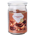 Emocio Cinnamon Roll - Skořicová rolka vonná svíčka sklo se skleněným víčkem 453 g 93 x 142 mm