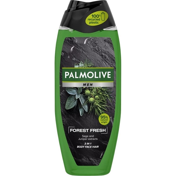 Palmolive Men Forest Fresh 3v1 sprchový gel na tělo, tvář a vlasy 500 ml