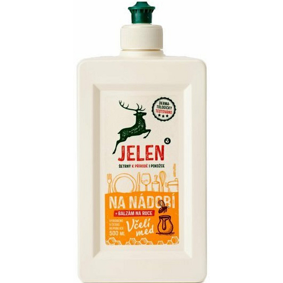 Jelen Wosk Miodowy Płyn do Mycia Naczyń 500 ml