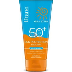 Lirene SC SPF50 Hydratační emulze na opalování pro citlivou pokožku 175 ml