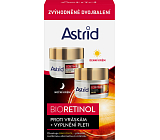 Astrid Bioretinol zaawansowany krem na dzień i noc przeciw zmarszczkom, 50+50 ml