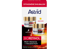 Astrid Bioretinol zaawansowany krem na dzień i noc przeciw zmarszczkom, 50+50 ml