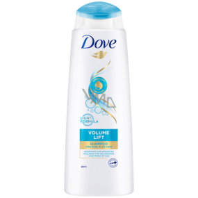Dove Volume Lift šampon pro jemné a oslabené vlasy bez objemu 400 ml Dove Volume Lift šampon pro jemné a oslabené vlasy bez objemu 400 ml
