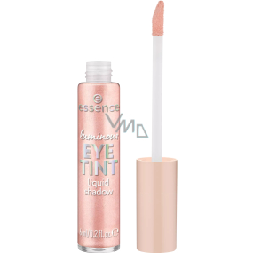 Essence Luminous Eye Tint płynne cienie do oczu 01 Dazzling Rose 6 ml