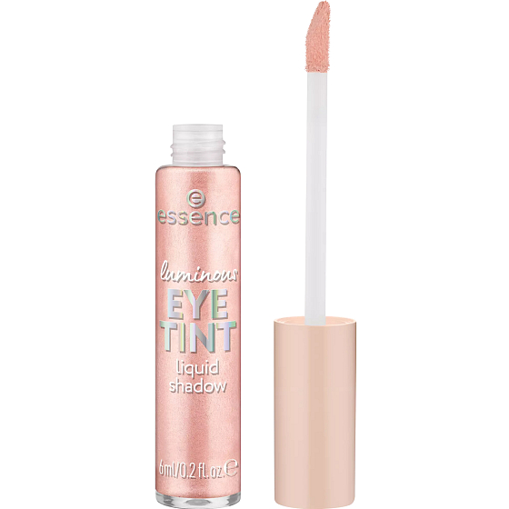 Essence Luminous Eye Tint płynne cienie do oczu 01 Dazzling Rose 6 ml