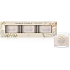 Yankee Candle Warm Cashmere - Hřejivý kašmír vonná svíčka votivní ve skle 3 x 37 g, dárková sada