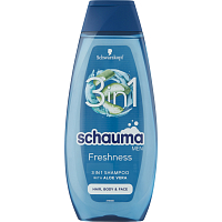 Schauma szampon Men 3w1 minerały morskie i aloes, 400 ml