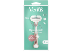 Gillette Venus Deluxe Smooth Sensitive Rosegold maszynka do golenia z 3 ostrzami + głowica zamienna 1 szt dla kobiet