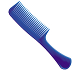 Grzebień C30 z uchwytem, różne kolory