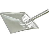 Spokar metalowa łopatka szeroka, ocynkowana blacha, 235 mm