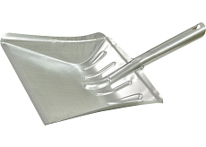 Spokar metalowa łopatka szeroka, ocynkowana blacha, 235 mm