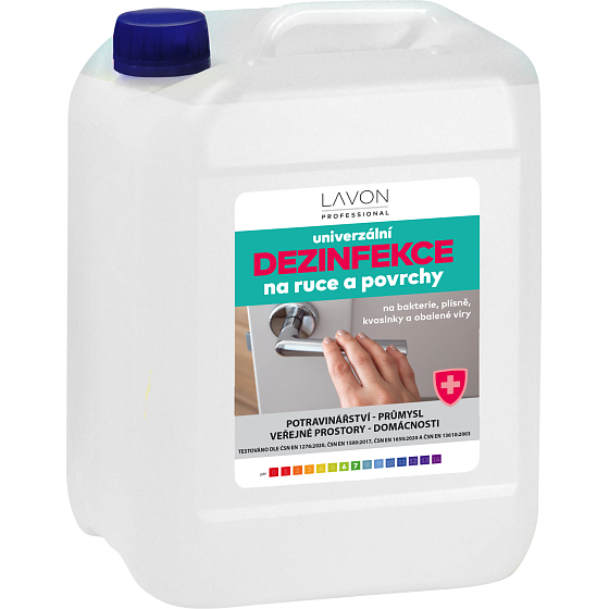 LAVON dezynfekcja uniwersalna do rąk i powierzchni, 5l
