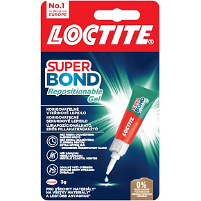 LOCTITE Super Bond Repositionable Gel, 3g