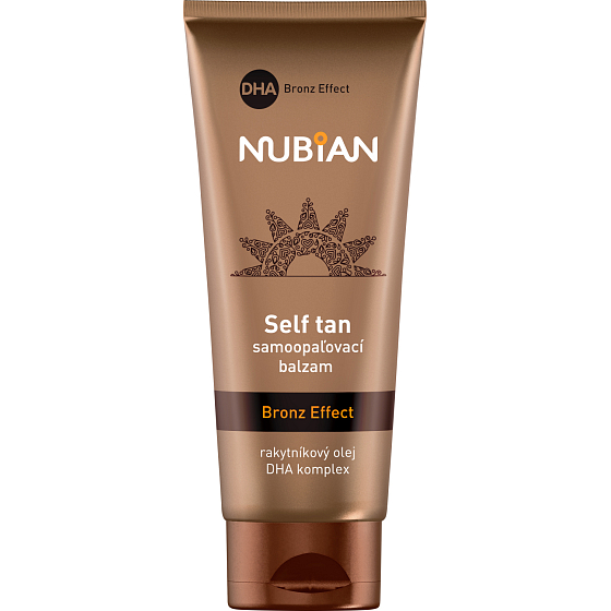 Nubian Self Tan samoopalaczający balsam do ciała w tubie, 200 ml