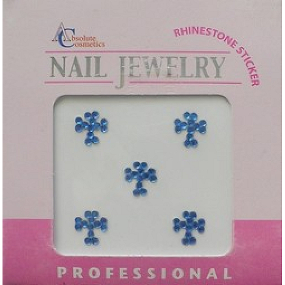 Absolute Cosmetics Nail Jewelry samolepicí kamínky na nehty 1 aršík