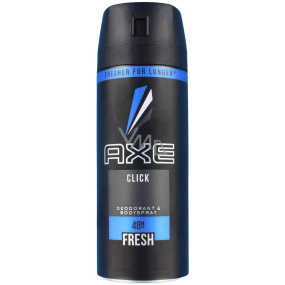 Axe Click deodorant sprej pro muže 150 ml Axe Click deodorant sprej pro muže 150 ml