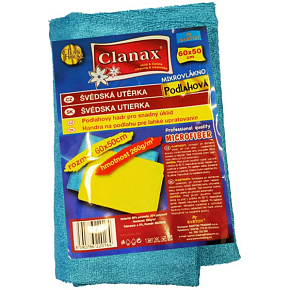 CLANAX szwedzki mop do podłogi 260 g, 50 × 60 cm