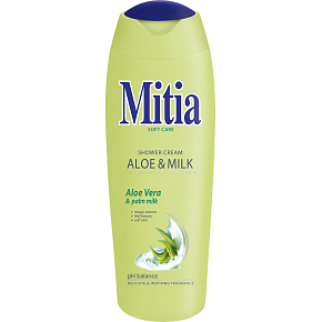 Mitia Soft Care Aloe Vera & Milk żel pod prysznic, 400 ml