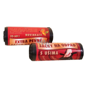 Vipor Worek na śmieci extra mocne z uchami 35 - 60 litrów, 10 sztuk