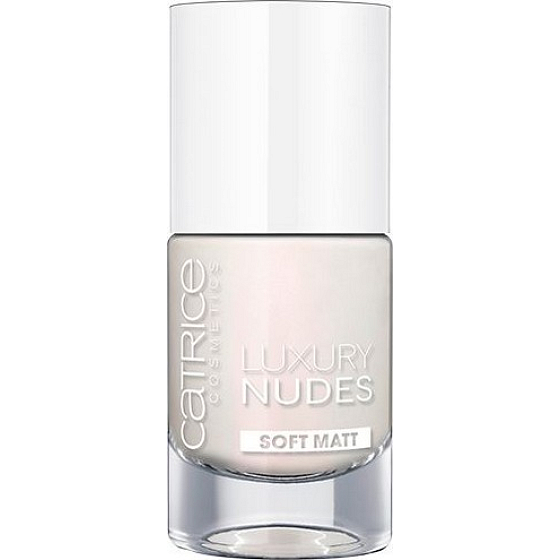 Catrice Luxury Nudes Soft Matt lak na nehty 01 White & Bright 10 ml