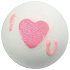 Bomb Cosmetics Třpytivé srdce - Heart That Glitters Šumivý balistik do koupele 160 g
