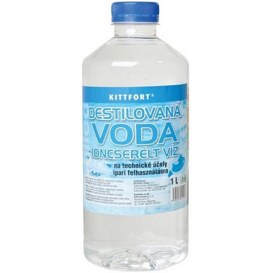Kittfort Woda destylowana do celów technicznych 1 l