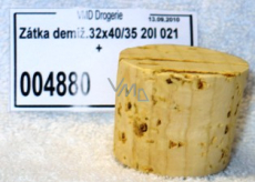 Korekowa zatyczka do demijonu 32 x 40 x 35 mm, 20 l