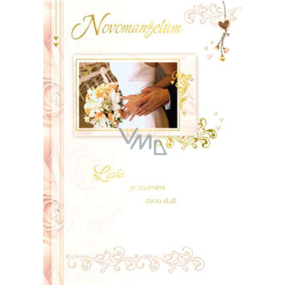 Ditipo Hrací a svítící přání Novomanželům Karel Gott, Marika Gombitová Neznámy pár, světelné efekty 224 x 157 mm