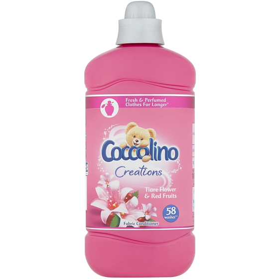 Coccolino Creations Tiare Flower & Red Fruits koncentrovaná aviváž 58 dávek 1,45 l