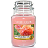 Yankee Candle Sun Drenched Apricot Rose - Wyśmiewana morela różana duża świeca zapachowa Classic szkło 623 g