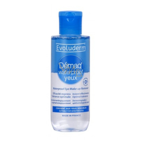 Evoluderm Waterproof Eye Make-up Remover dvoufázový odličovač očního make-upu 150 ml
