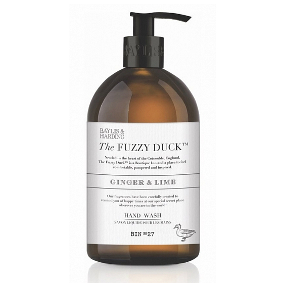 Baylis & Harding Men Zázvor a Limetka tekuté mýdlo na ruce dávkovač 500 ml