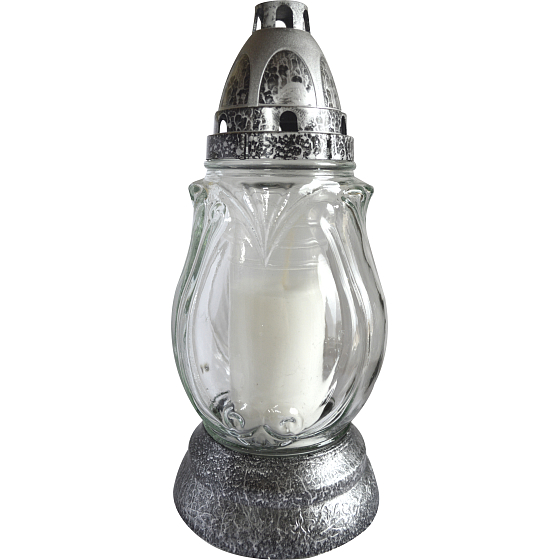 Admit Lampa skleněná Slza 24 cm 36 hodin 100 g LA 393