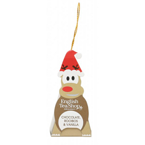 English Tea Shop Bio Rooibos Czekolada i Wanilia Rudolf figurka świąteczna 2 g, 1 sztuka